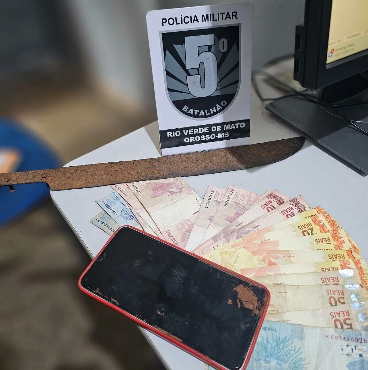 Imagem de compartilhamento para o artigo Adolescente autor de homicídio qualificado seguido de incêndio é preso em Rio Verde de MT da MS Todo dia